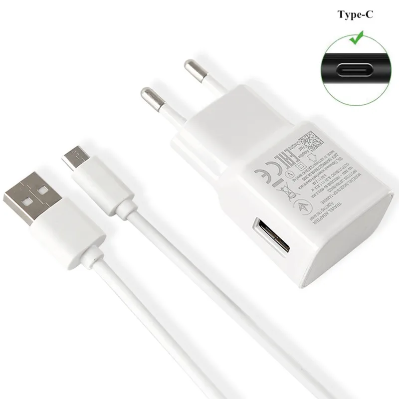 Быстрое зарядное устройство для Samsung A51 A71 A70 A50 A50s A20 A30s A40 S8 S9 S10 S20 S21 Note 8 9 10 Тип C USB