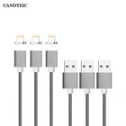 CANDYEIC Магнитный провод для iPad iPhone кабель, быстрая зарядка для iPhone XR XS Max X 8 Plus 7 Plus SE 5 5S 6 6s Plus Магнитный кабель