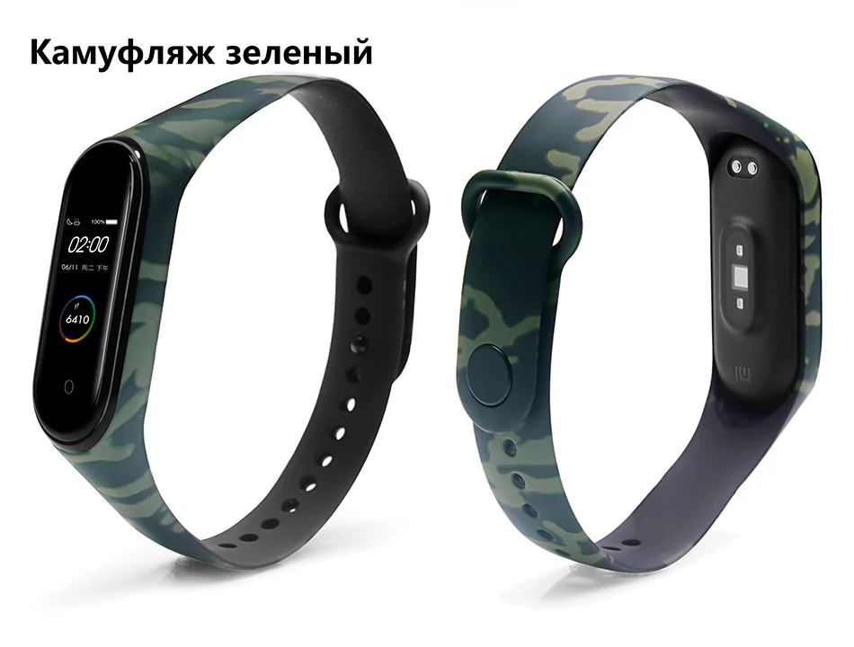 BOORUI для xiaomi mi Band 4 ремешок силиконовый с цветочным принтом mi band NFC 4 ремешок mi band 4 аксессуары для xiaomi mi band 4 band