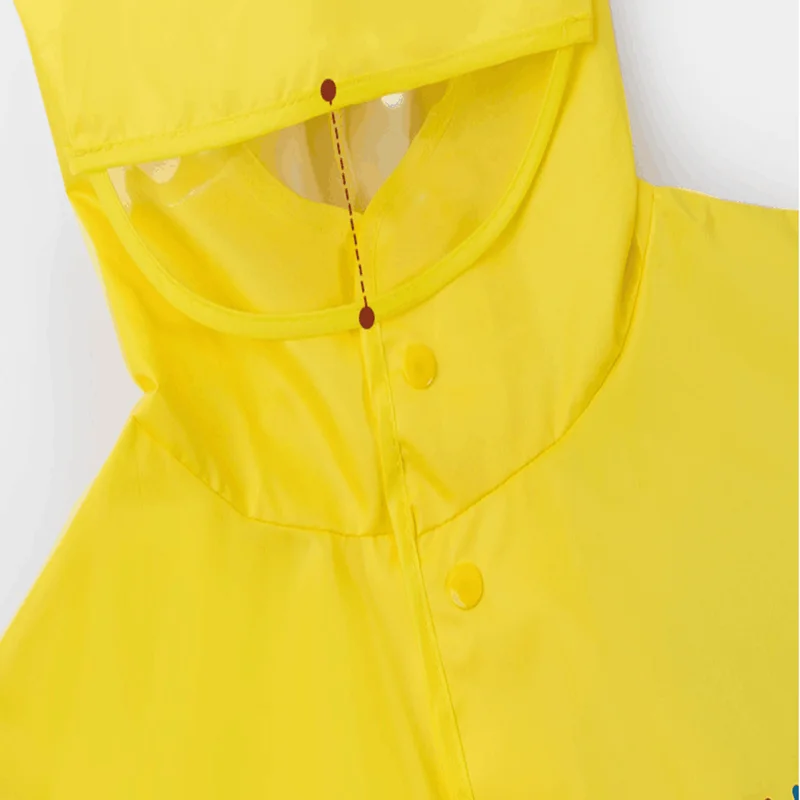 

A Cartoon Children's Color Polyester Dinosaur Raincoat Waterproof Outdoor Raincoat
