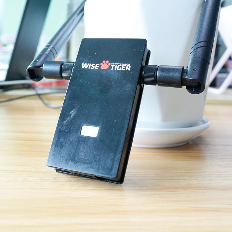 

WISE TIGER CREATIVITY IS UNLIMITED USB WIFI Adapter Dual Band 2.4G/5Ghz Desktop Wireless WIFI USB 3.0 Network Card Receiver
