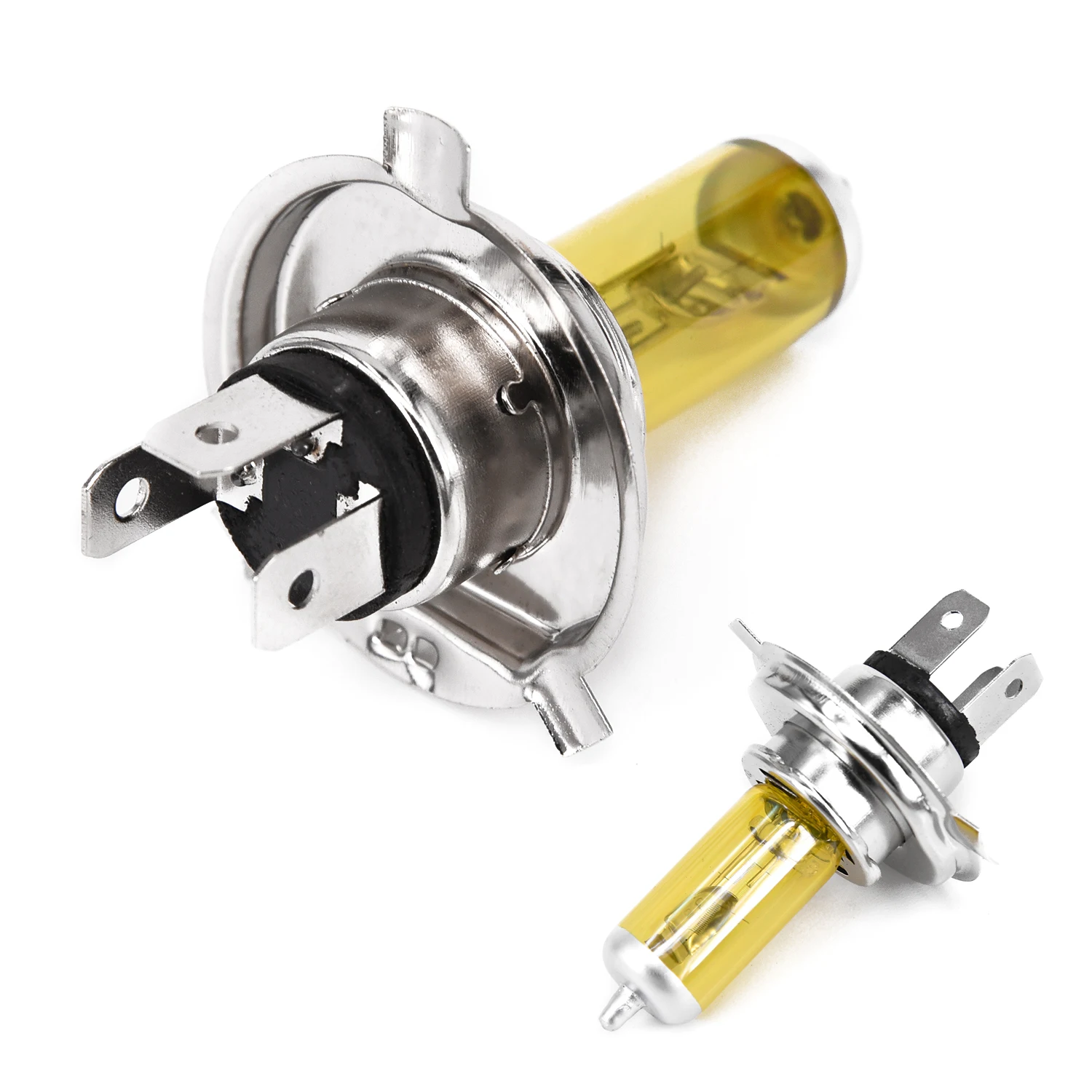 

Car Auto Headlamp Bulb Lamp Waterproof DC 12V 6A H4 Xenon Headlight Yellow Bright 1pcs 6000K Vibration Resistant New