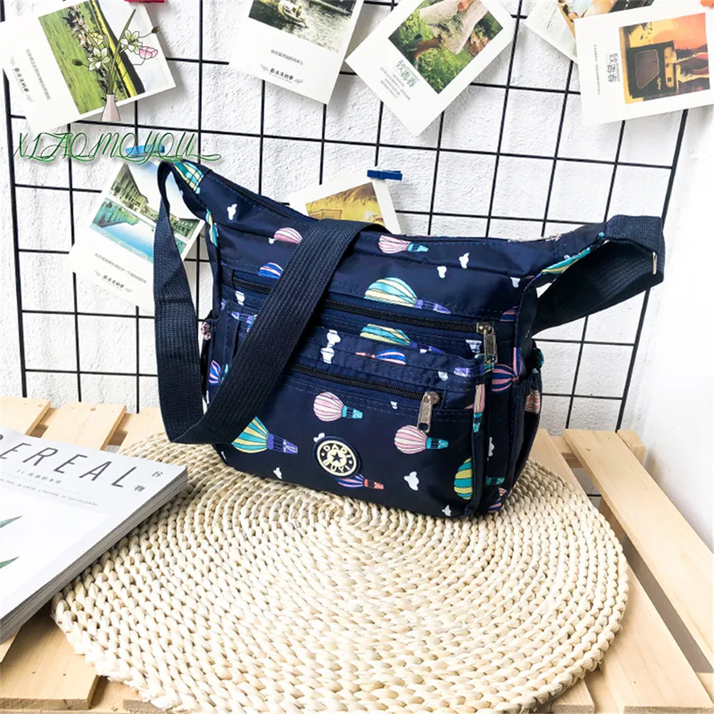 

Multi Pocket Nylon Shopping for Women Crossbody Bags for Women Plush Soft Casual Shoulder Messenger Bags Casual Beach Bag Tote