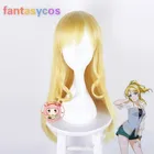 Парик для косплея Эли айазиз из аниме Love Live, короткие синтетические волосы для косплея Элли из термостойкого волокна с бесплатной шапочкой