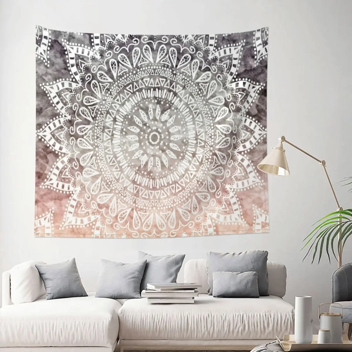 

Tapestry Bohemian Hygge Mandala Flower Boho Sacred Decor Wall Room Home Decoration Hanging Bedroom Kawaii Pattern Style