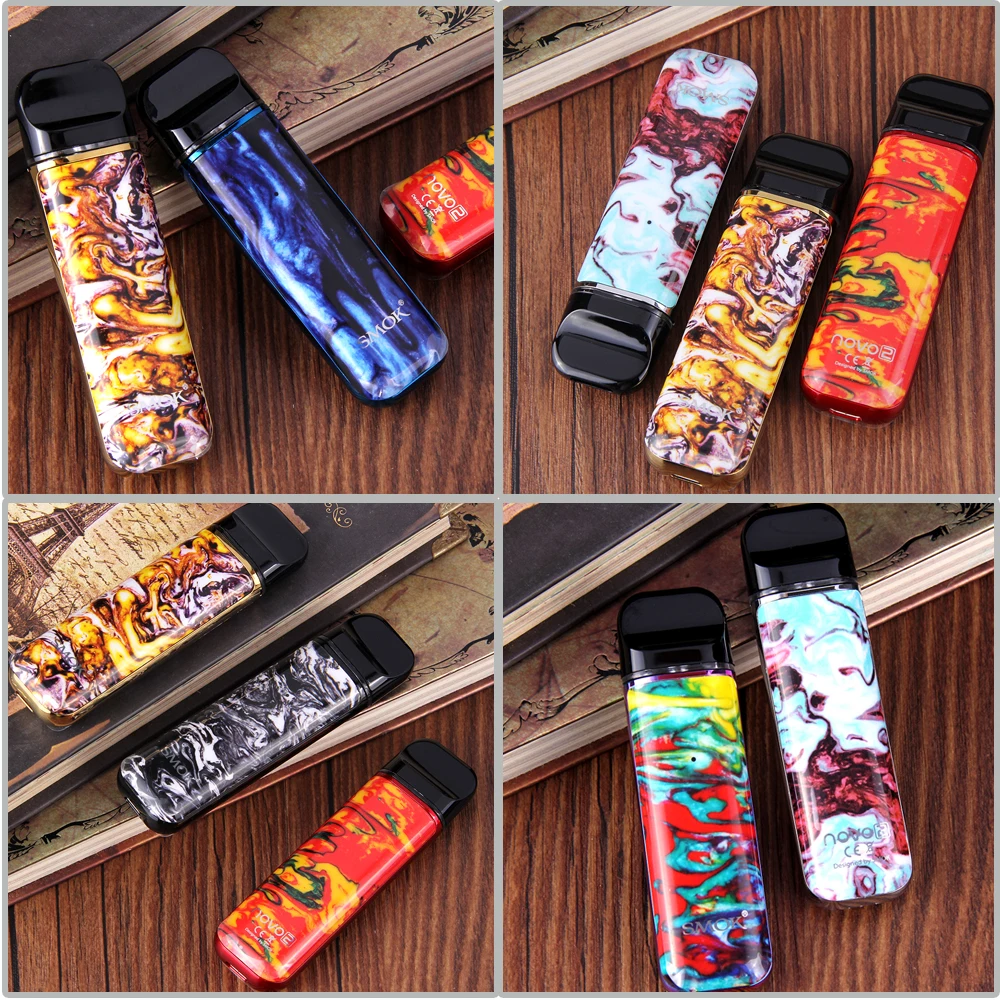 SMOK pod starter kit SMOK novo 2 kit cobra covered vape pen kit с 450 мАч встроенным аккумулятором 2 мл емкость pod system kit