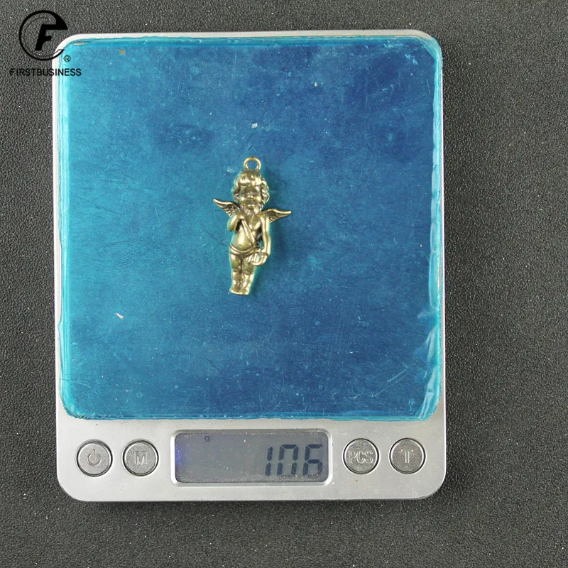 Медный статуя Купидона Бог любви в стиле ретро маленькие украшения латунные