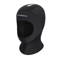 5mm neoprene scuba warm protect hair ear diving cap with shoulder snorkeling equipment hat hood neck cover underwater swim caps