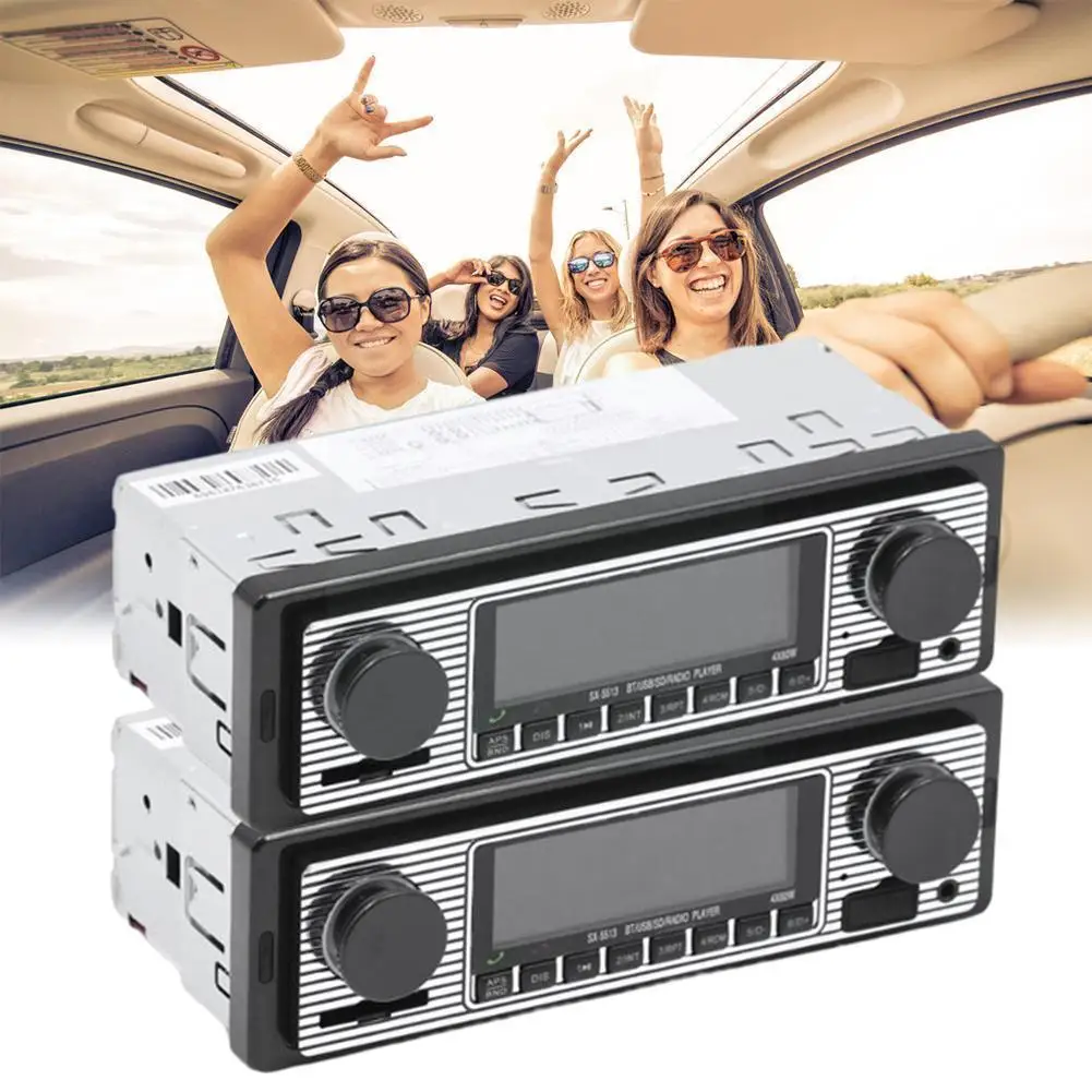 

Auto Car Radio Bluetooth Hands-Free Call MP3 Multimedia Classical Player Player Classic USB TF FM Rock Audio 12V AUX St K2T0
