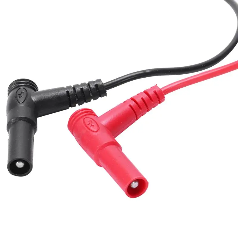 HTHL-2x безопасности 4 мм разъем типа банан для тестирования крюка Провода кабель