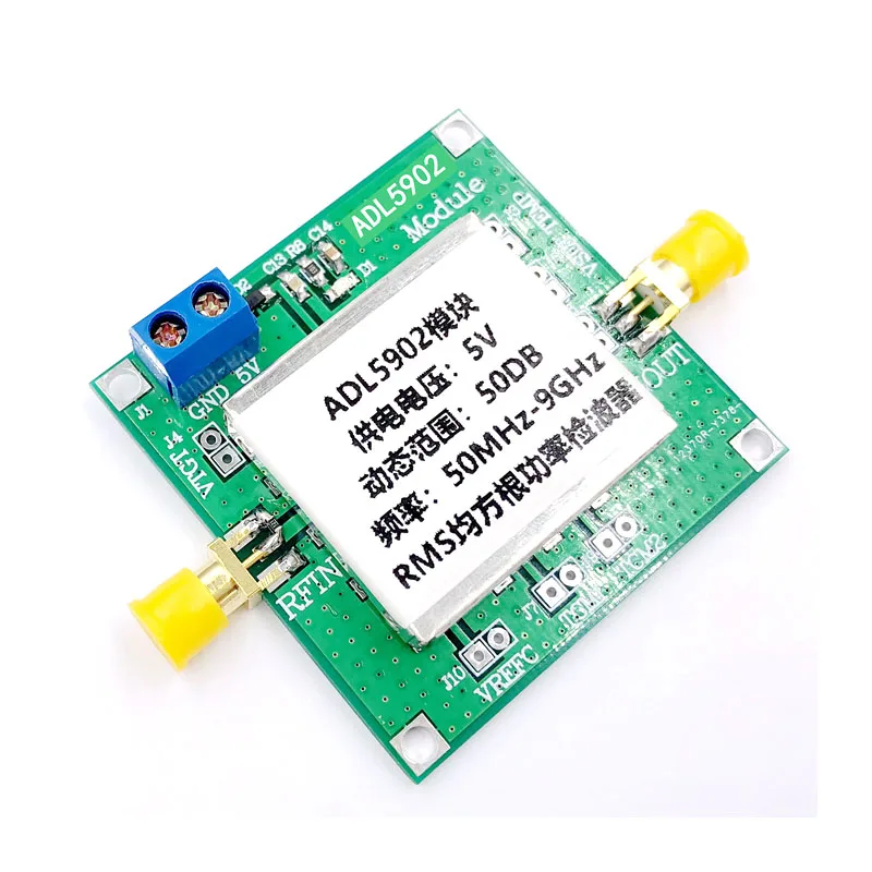 DYKB RF детектор ADL5902 50Mhz-9GHZ 65DB TruPwr RMS Обнаружение F/передатчик управление питанием Ham