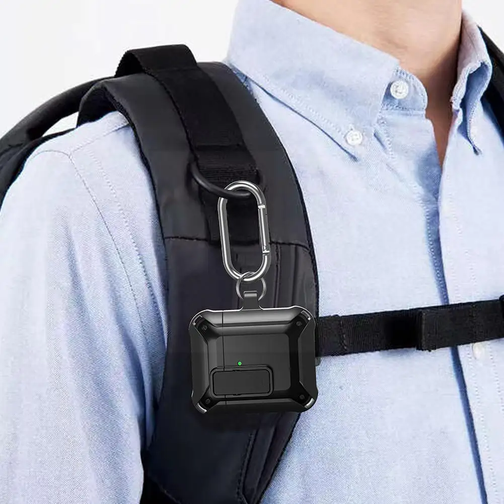 

Mechnical Style Switch For Pro Protective For 1/2/pro Earphone Cover With Wireless Keychai H3b0