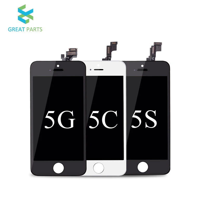 GreatParts для iPhone 5 5C 5S LCD AAA качественный дисплей сенсорный экран в сборе Замена