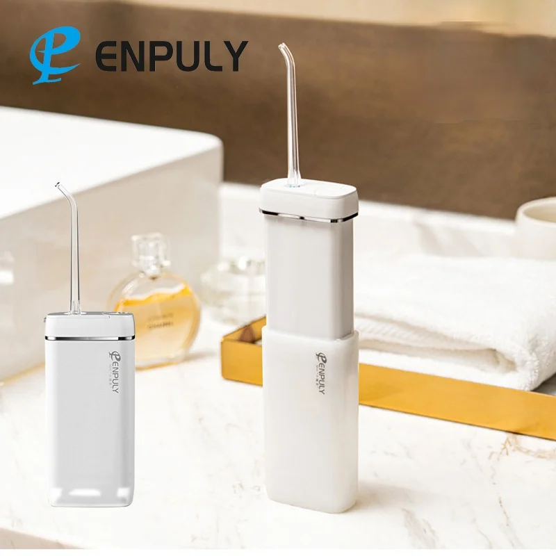 New In 2021 Xiaomi ENPULY Oral Irrigator M6 Mini Portable Dental Teeth Water Flosser Bucal Tooth Cleaner