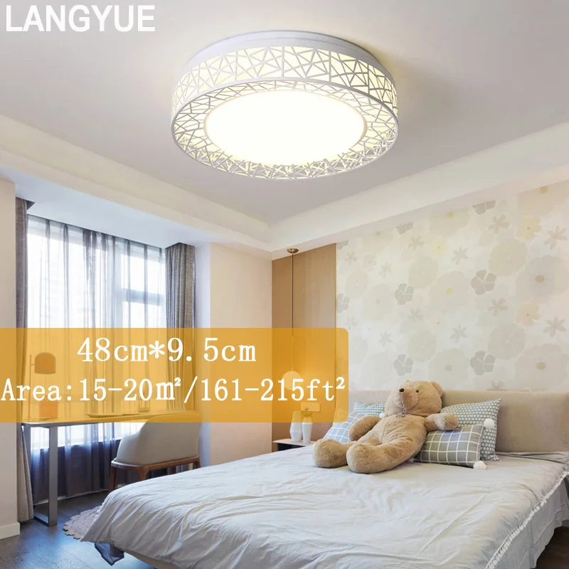 

Led Ceiling Light 220V Modern Round Ceiling Lights 30W 50W 70W Led Ceiling Lamp for Living Room Bedroom Home Lighting Fixture