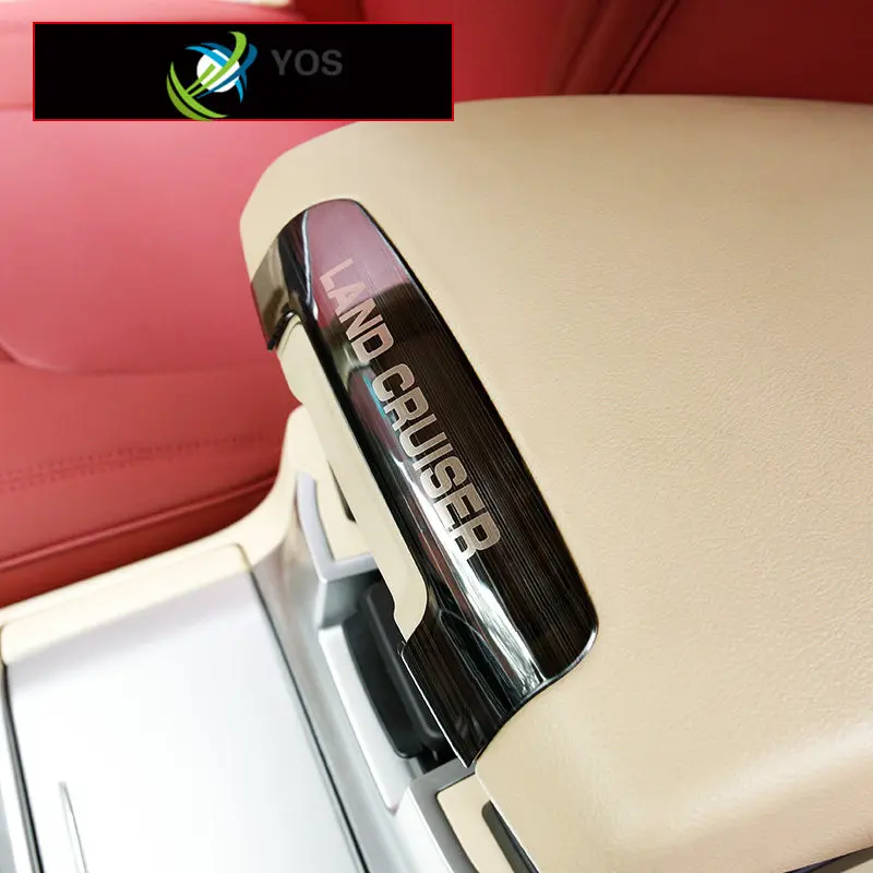 For16-18 Toyota Land Cruiser подлокотник коробка переключатель с блестками land patrol подлокотник коробка Кнопка украшения наклейки модифицированные
