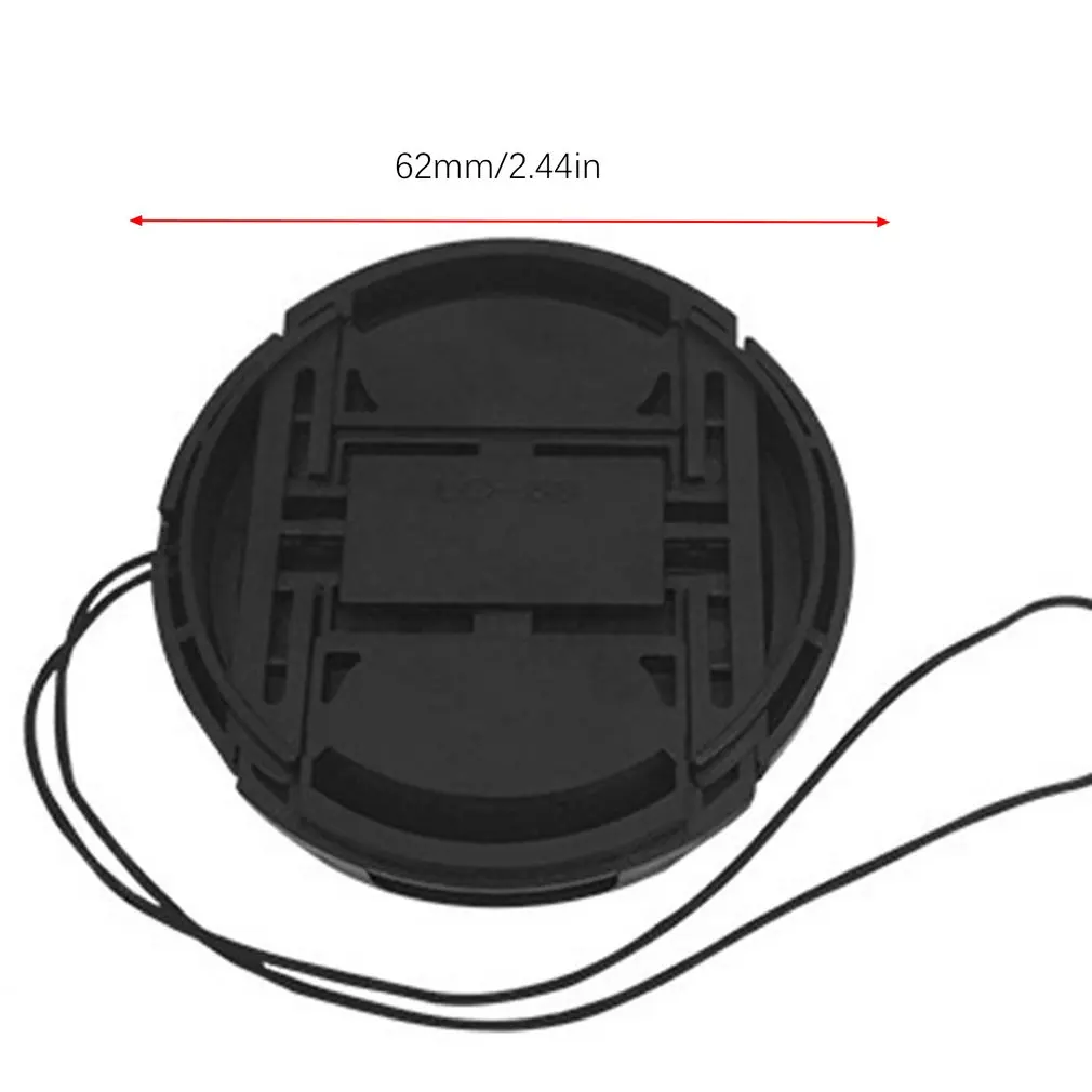 

Professional Protective Lens Cap For Canon/Nikon/Pentax/Sony ABS Dust-proof Camera Lens Protector Cover With Anti-lost Rope