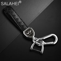 leather metal for infiniti fx35 q50 q30 esq qx50 qx60 qx70 ex jx35 new fashion car keychain car logo keyring gifts accessories
