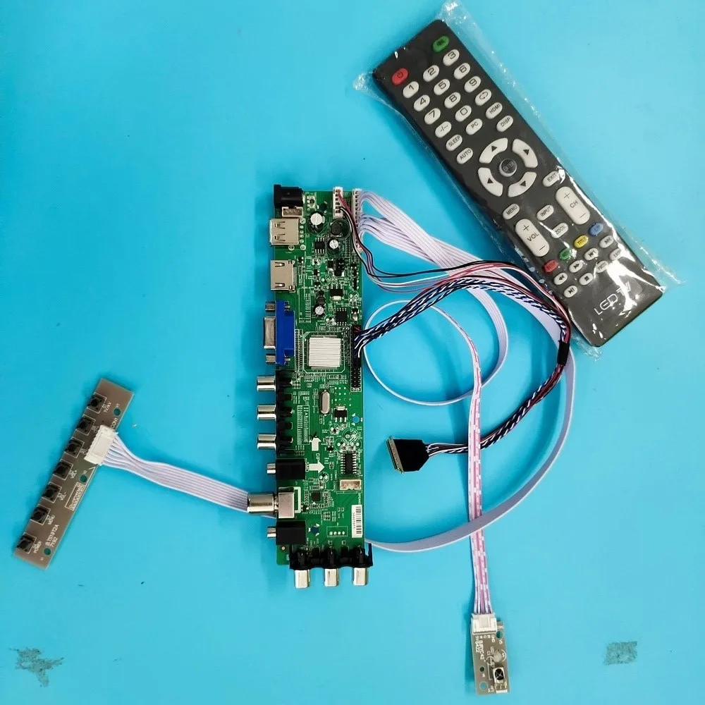 

Kit For LP125WH2-SLD1 controller board digital remote DVB-T DVB-T2 TV LVDS USB AV Signal WLED 1366X768 40pin VGA LED HDMI 12.5"