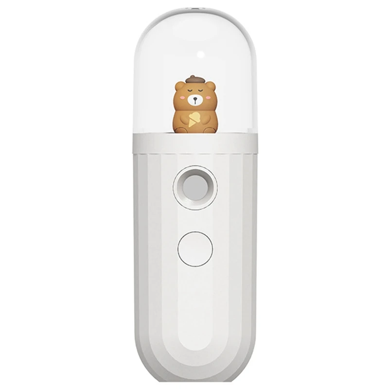 

Moisturizing Instrument Nano Spray Water Meter Rechargeable Handheld Portable Beauty Instrument Humidifier Clean Tool