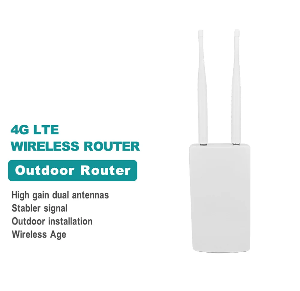 

CPE905-45 4G LTE Router Unlock Mobile Hotspot Dual External Antennas Gateway CPE Modem 4g Wifi Router With Sim Card Slot