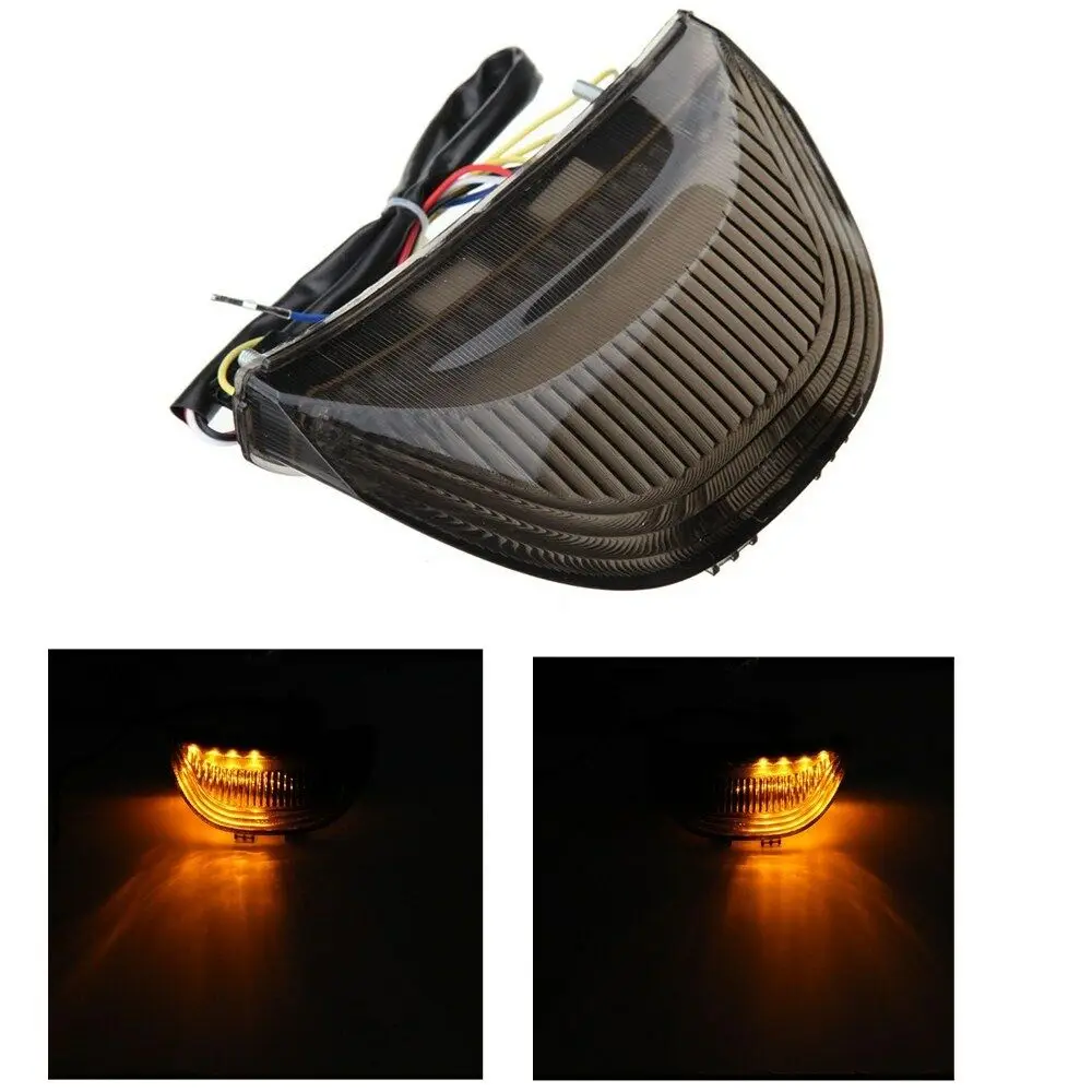 Мотоцикл Clear/Дым Хвост светильник со светодиодной указатели поворота для Honda CBR600RR