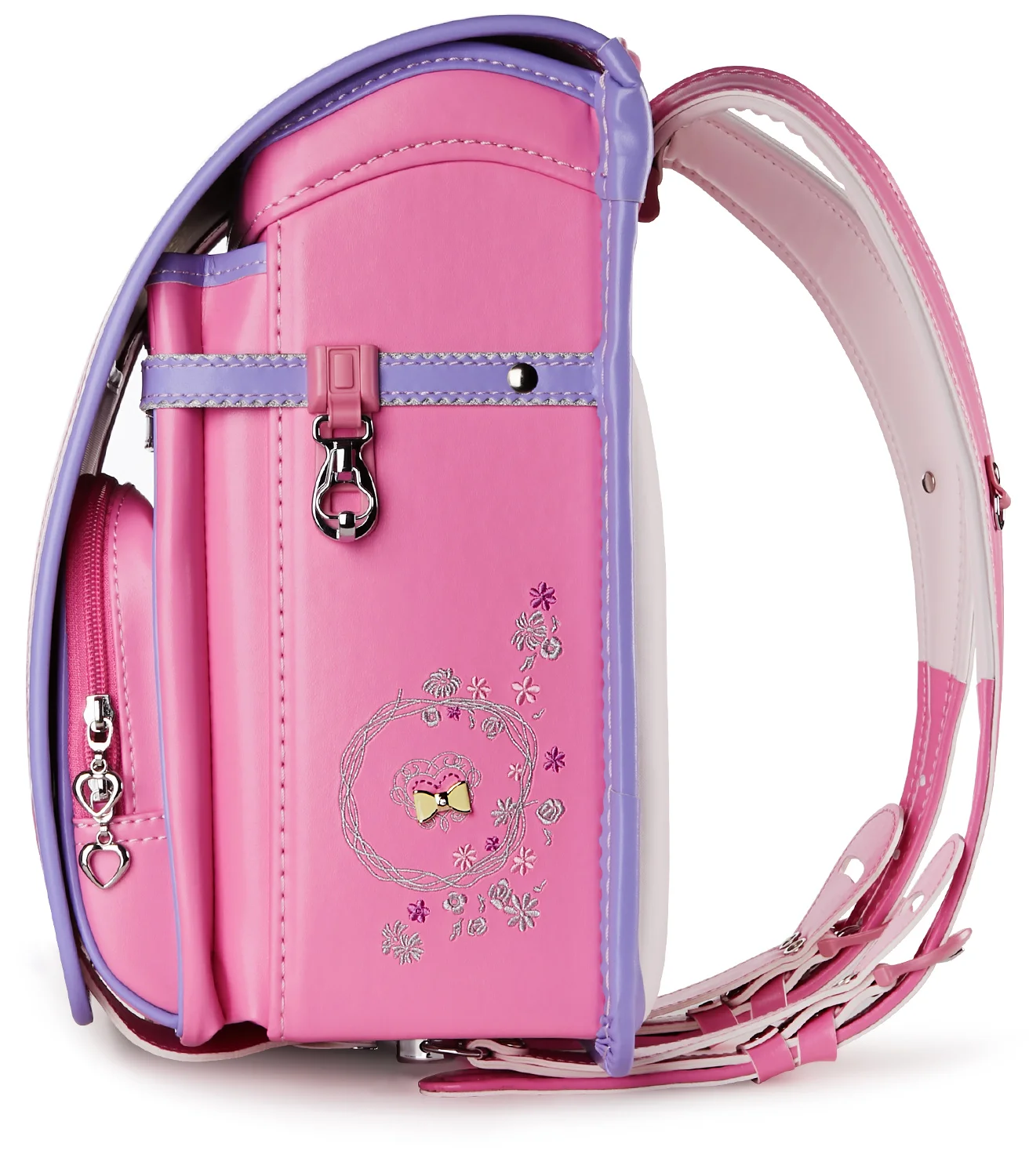 Coulomb Japan Children Wreath School Bag Girls Kid Orthopedic Backpack School Students Bookbags PU Randoseru Bags 2021 Design