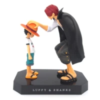 one piece luffy red hair shanks memories model car decoration birthday gift anime peripheral doll figure model