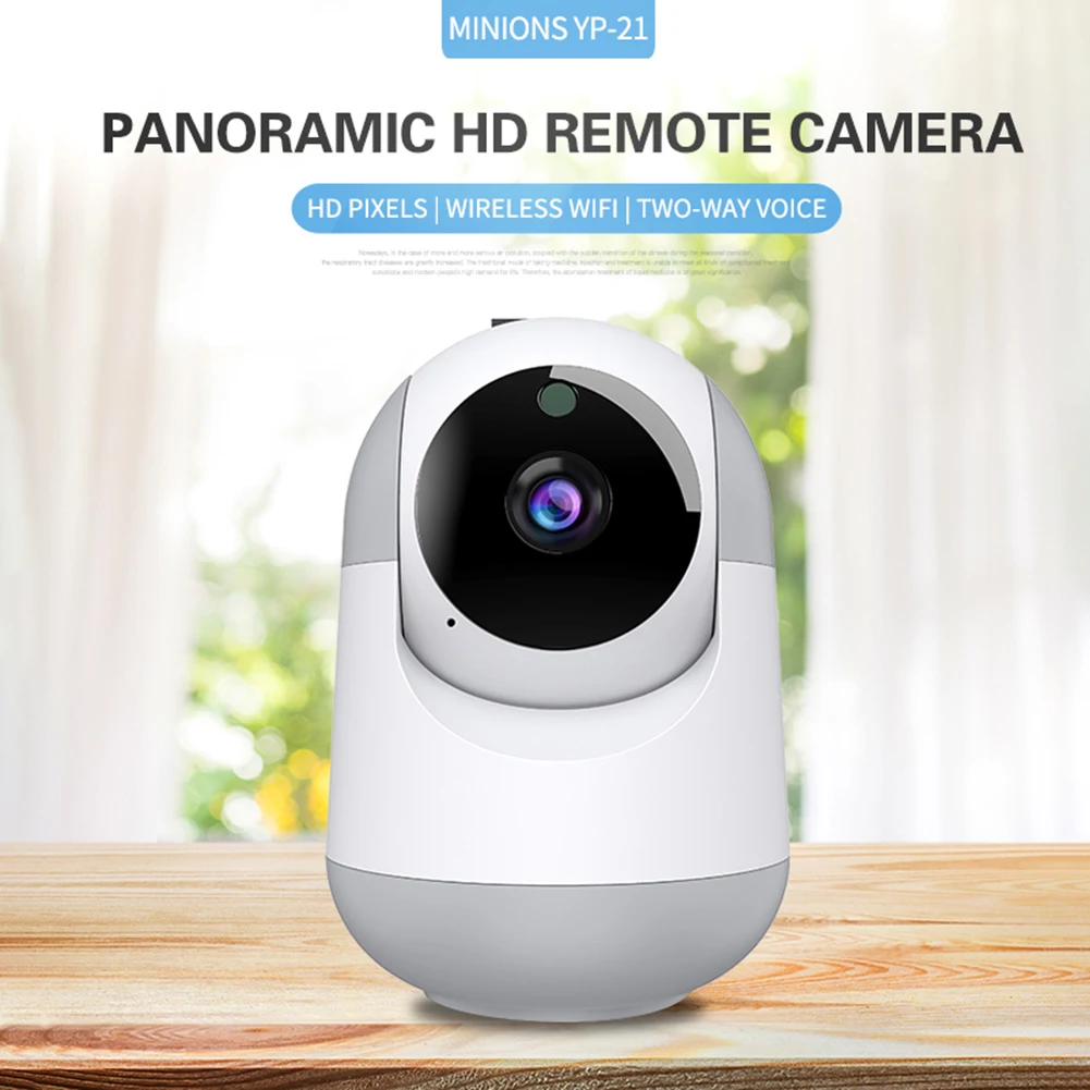 

IP-камера YP21 с Wi-Fi, беспроводная умная домашняя система видеонаблюдения, 2-полосная аудиосвязь, инфракрасное ночное видение, Штатная камера в...