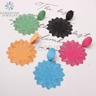 SOMESOOR винтажный черный лес, цветок, большой вырез, богемный, корейский, подвеска, фотография, ювелирные изделия, подарки для женщин