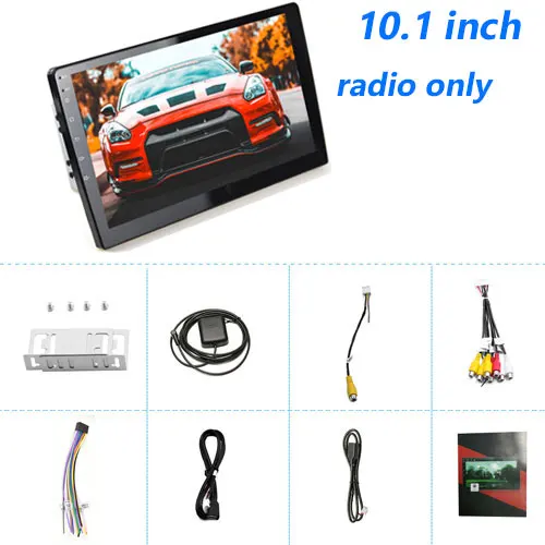 10.1 inch Car Player Camecho 9 10,1 дюймов Android Авторадио gps навигация автомобиля радио Мультимедиа Видео плеер Bluetooth wifi Зеркало Ссылка аудио стерео - Цвет: 10.1 inch Car Player