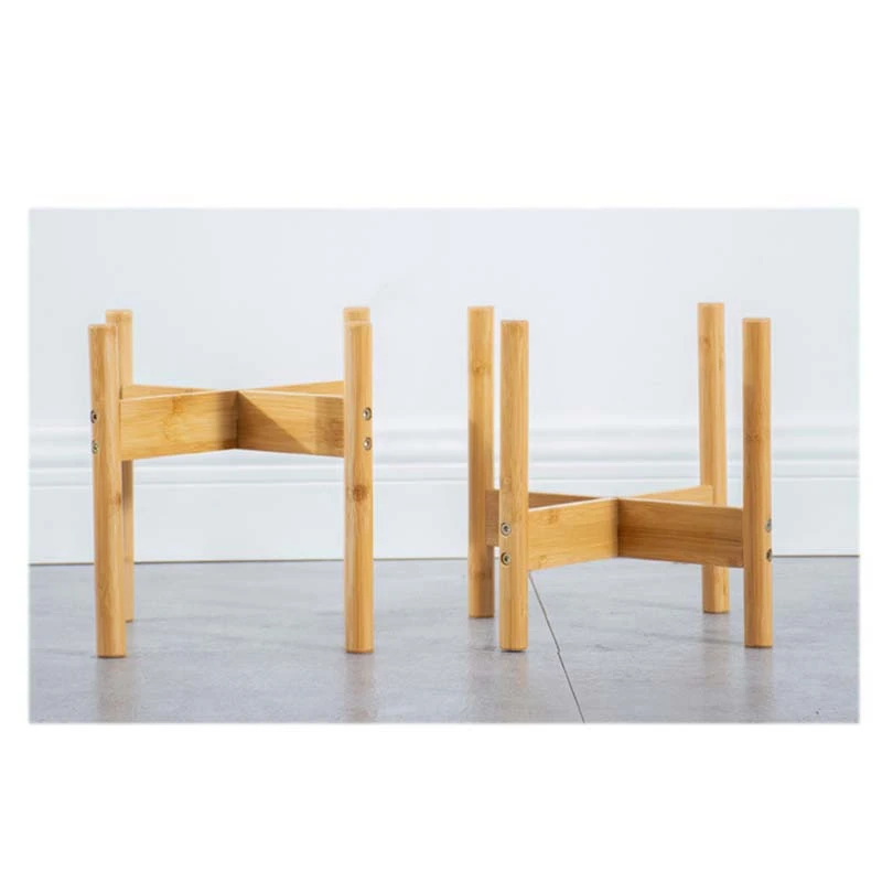 Деревянная подставка для цветов окна балкона настольный мини держатель