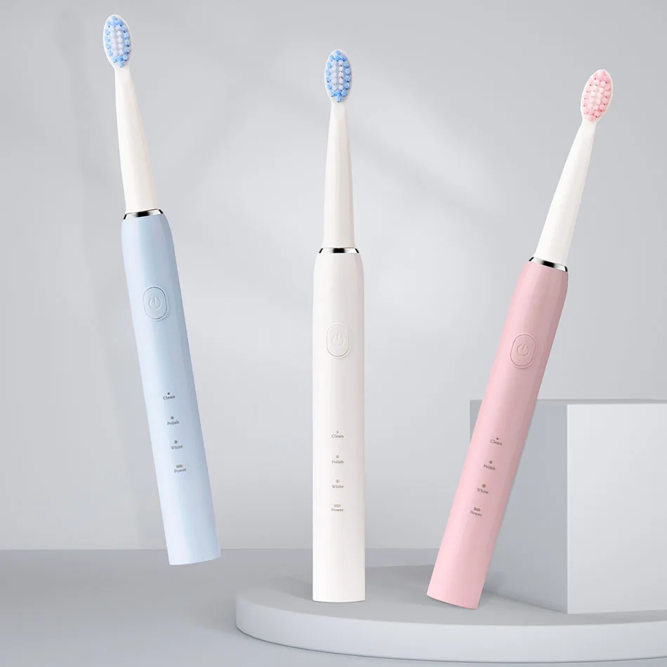 

Brush Electric Tooth brush J20 Macaron Sonic Electr Toothbrush For Adult Travel Toothbrushes With Toothbrush Head Gift Christmas