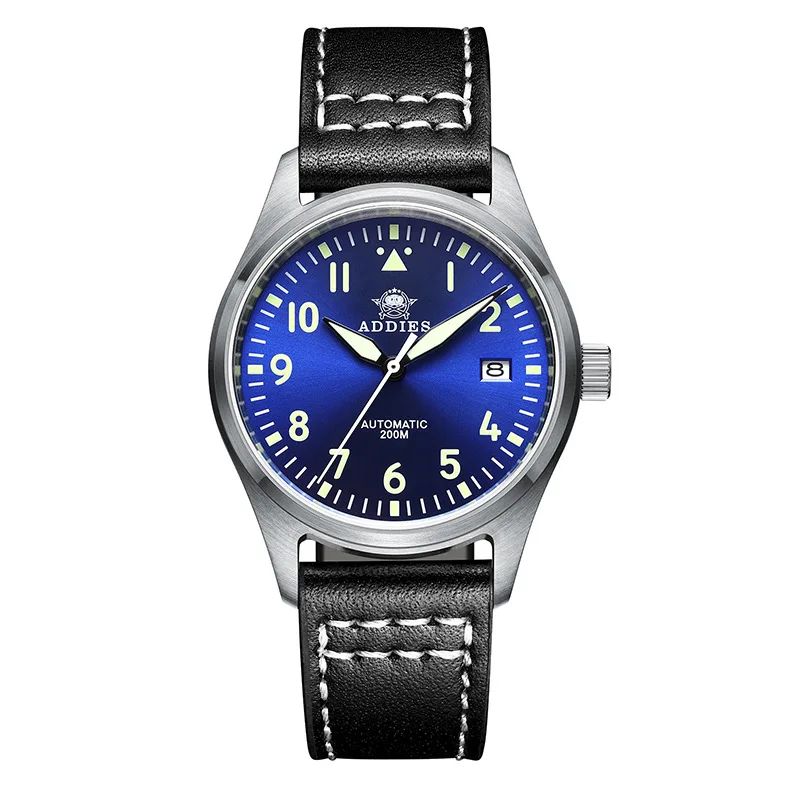 

Addies Fully Automatic Mechanical Men's Watch Waterproof Luminous Calendar Pilot Men's Business Fashion Watch