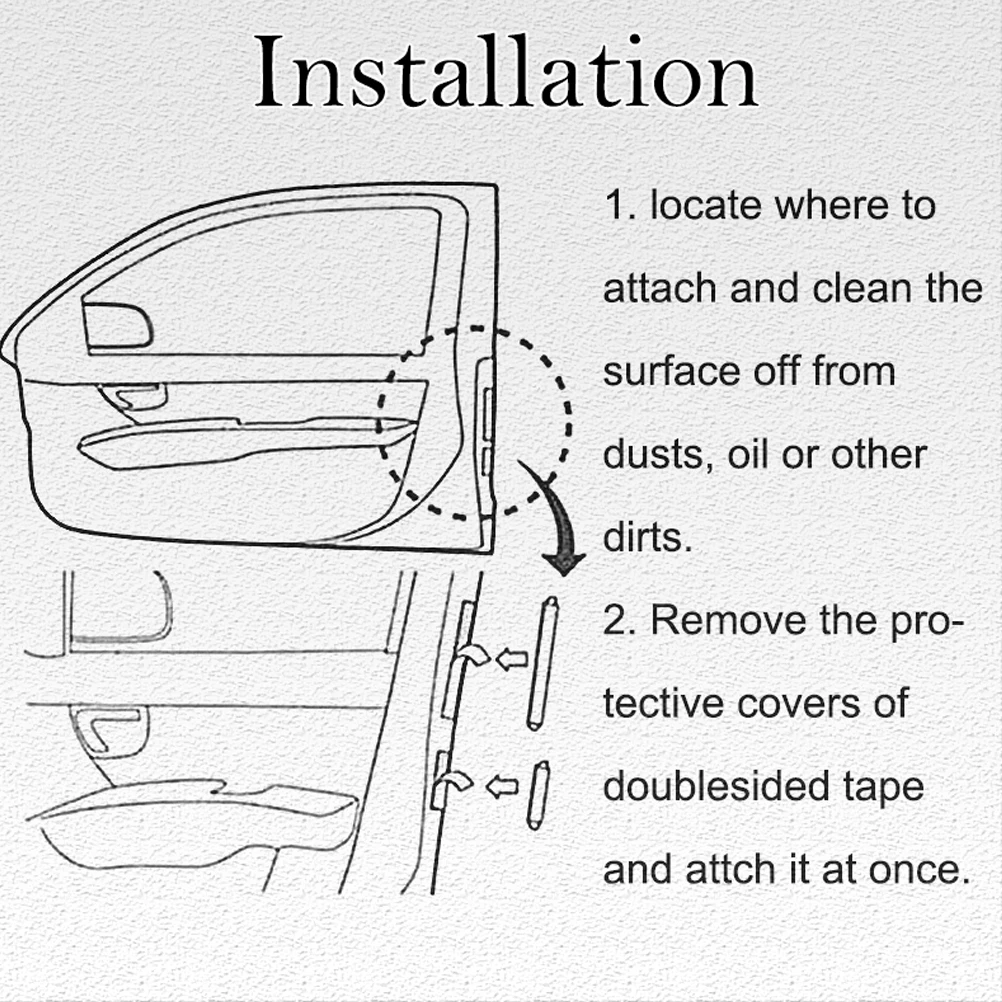 Misima автомобильная дверь угловая защита полоса наклейка авто универсальные