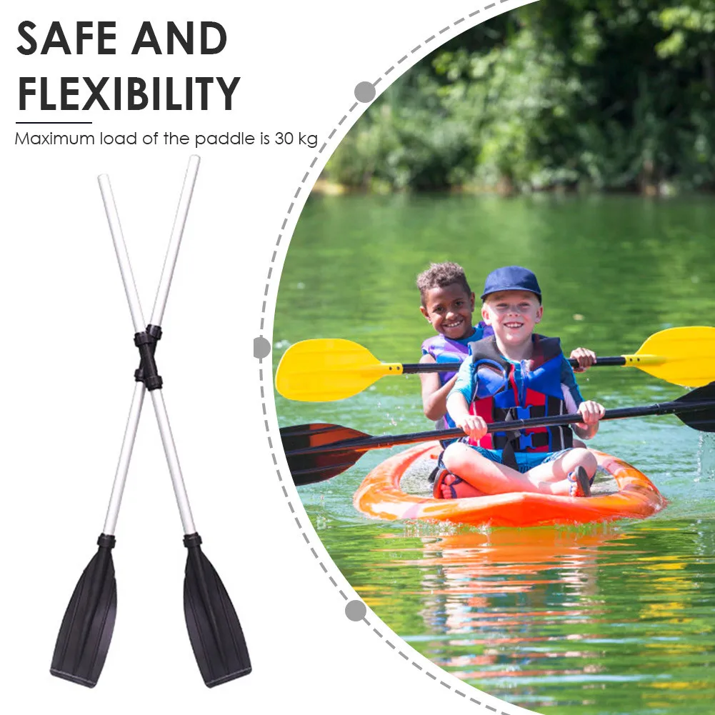 

2Pcs Detachable Assemble Strengthened Aluminium Boat Oars Paddle Long Oar PVC Inflatable Boat Fishing Kayak Accessories