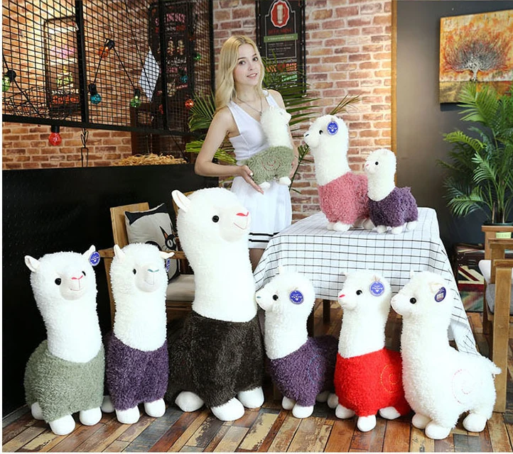 

28CM Cute Plush Doll Standing Animal Horse Plush Stuffed Toy Sleeping Pillow Sofa Pillow Girl Child Gift Christmas Gift