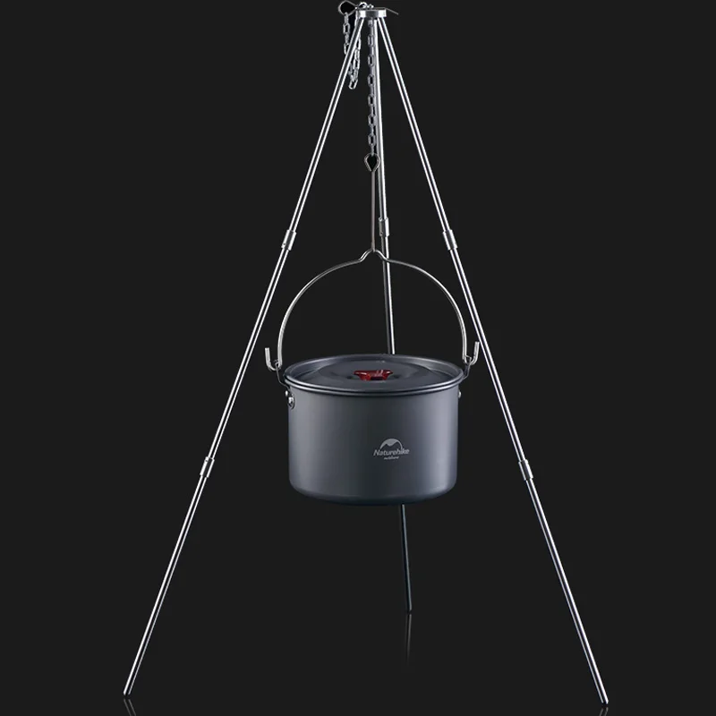 Уличная посуда Naturehike на 4 6 персон подвесной горшок штатив кронштейн л кухонная