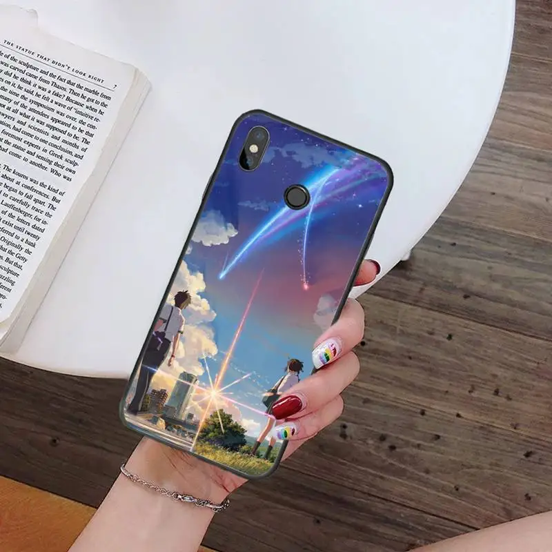 

Japanese Anime Your Name Phone Case For Xiaomi Redmi note 7 8 9 t k30 max3 9 s 10 pro lite