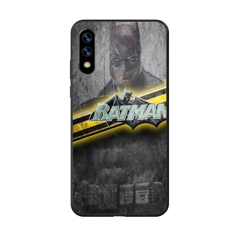 

Batmans Super Hero Phone Case For Huawei Nova 2 I Plus 3 I E 4 E 5 I Pro 6 SE 6 5G Cove Fundas Case