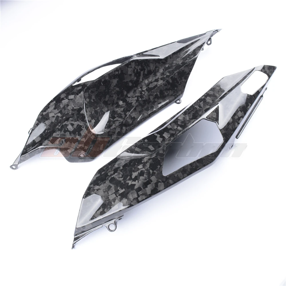 

Motorcycle Tail Side Cover Cowl Farings for Kawasaki Ninja H2 SX Forged Full Carbon Fiber