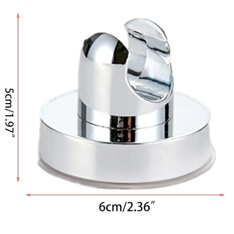 

Vacuum Suction Cup Shower Head Holder Wall Mounted Removable Showerhead Stand Bidet Sprayer Bracket for Bathroom