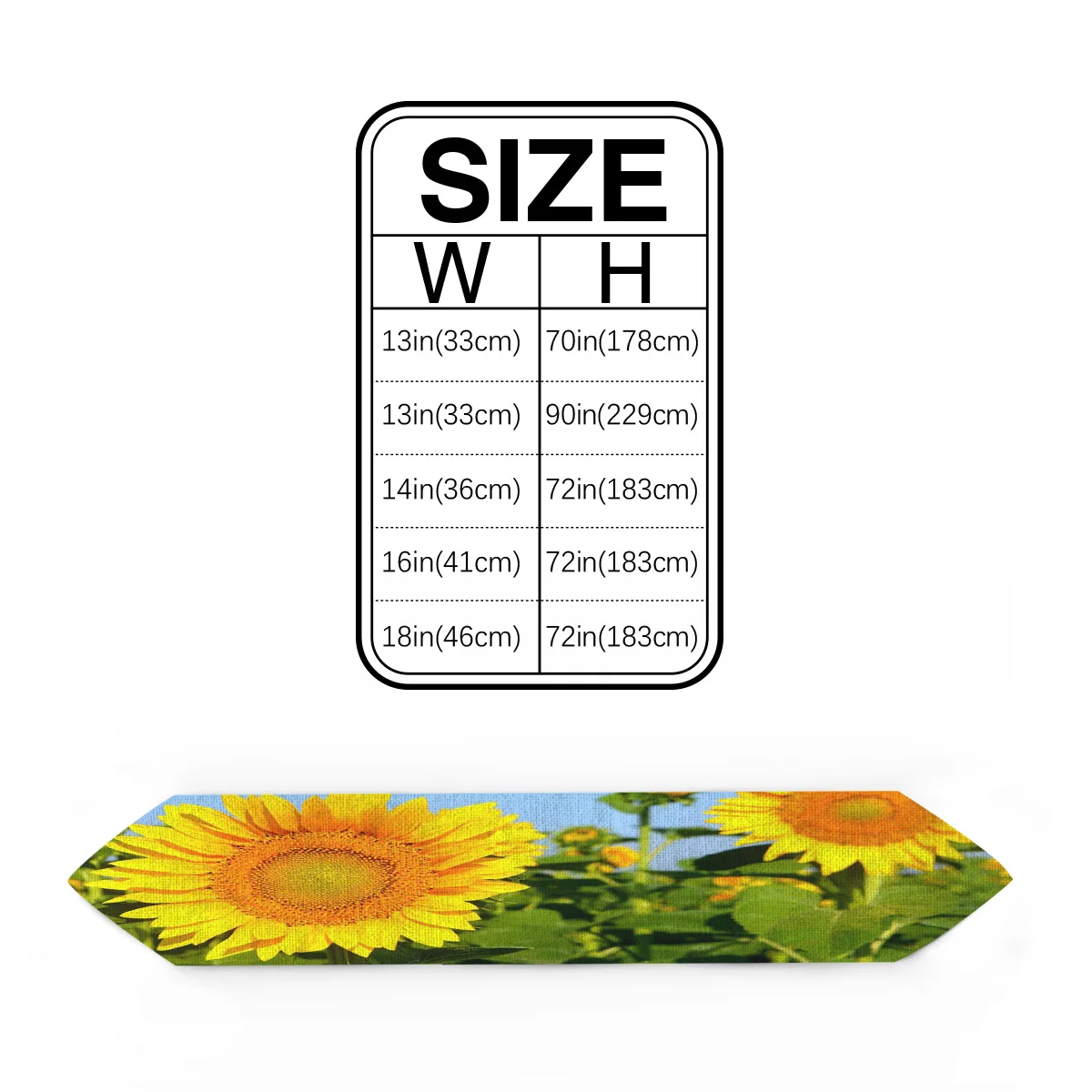 Современная настольная дорожка с подсолнухом тканевый столовый прибор для