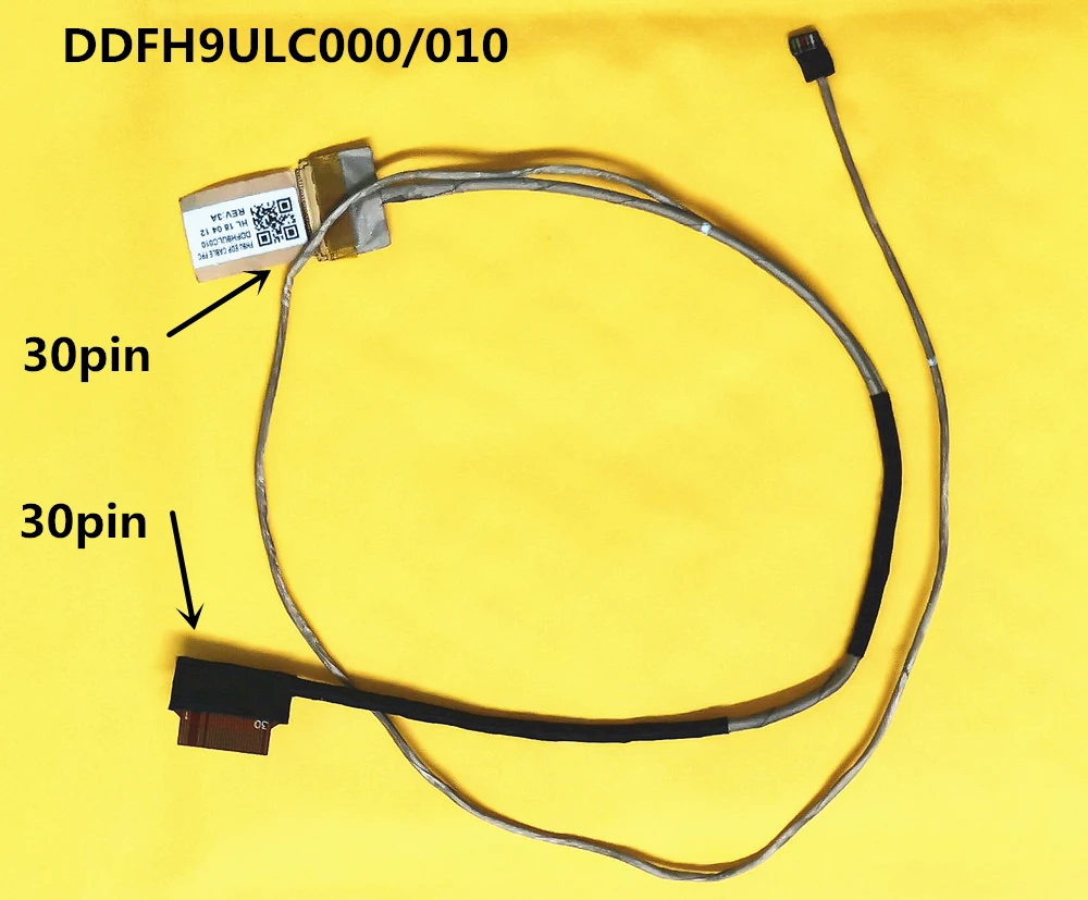 ЖК/светодиодный кабель для ноутбука Fujitsu Lifebook AH555 A555 A537 A557 FH9 DD0FH9LC000 D0FH9LC010 DD0FH9LC110