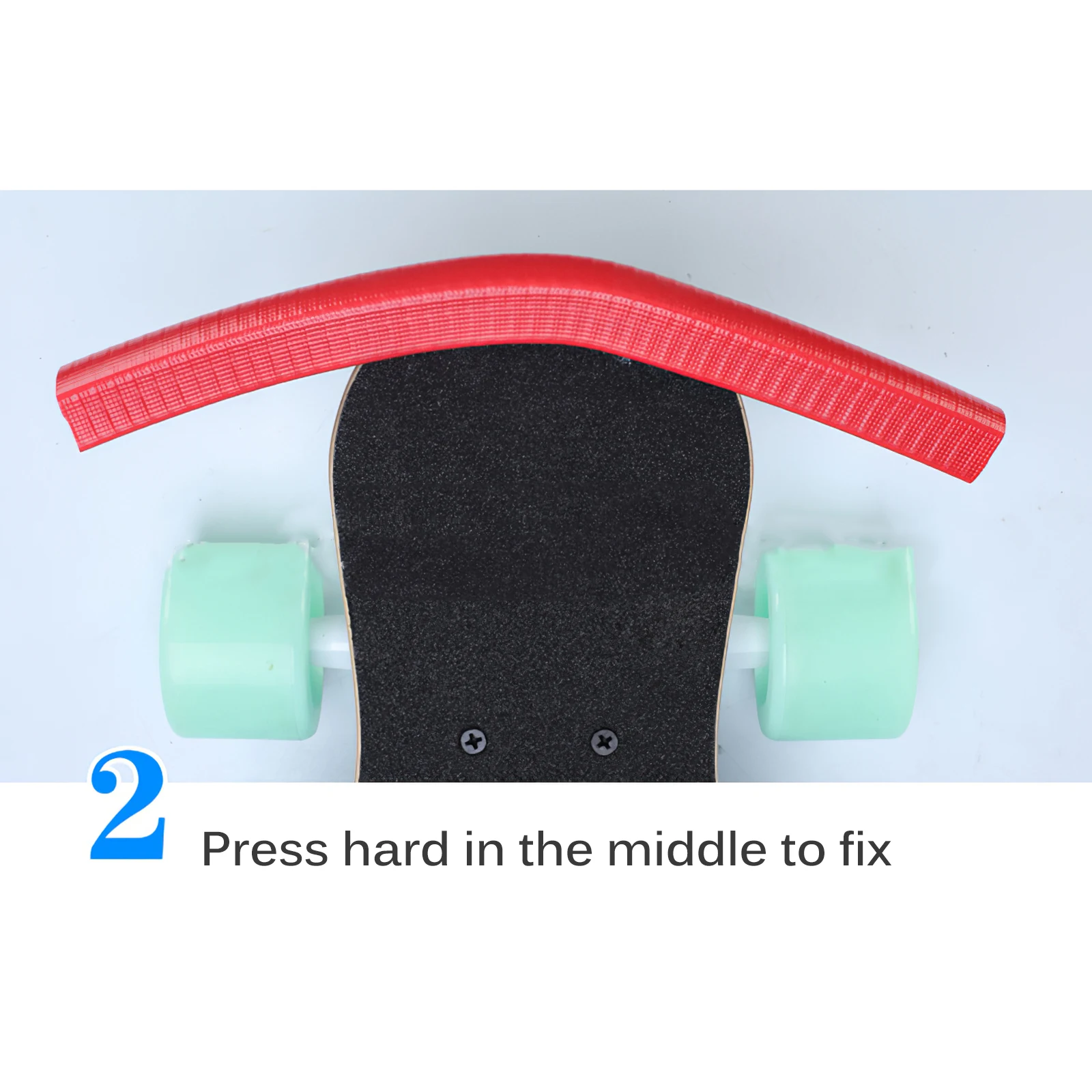 2Pcs Universal Skateboard Deck Guard Protector U-Channel Design Edge Bump Bumper Cover Longboard Anticollision Rubber Seal Strip | Спорт и