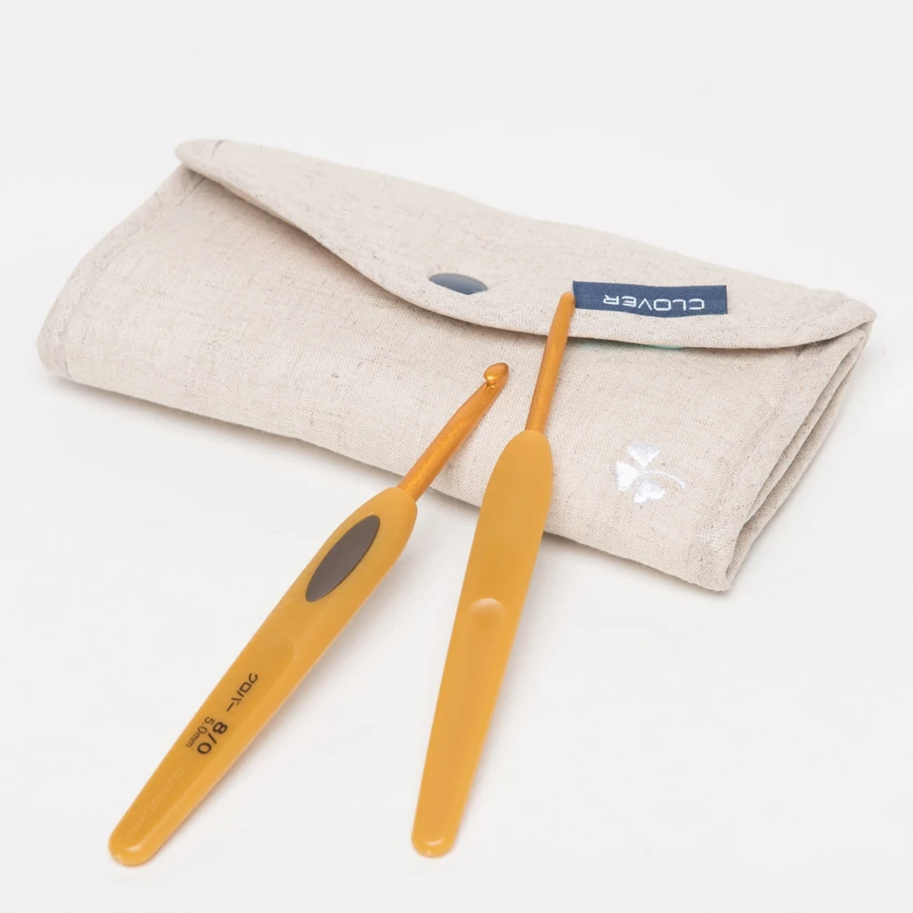 Крючок для вязания с японским клевером Soft Touch подарочный набор оригинальные