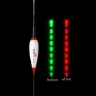 Новый Умный поплавок для рыбалки с гравитационным датчиком, Электрический светящийся автоматически меняющий цвет, напоминающий ночной светящийся поплавок