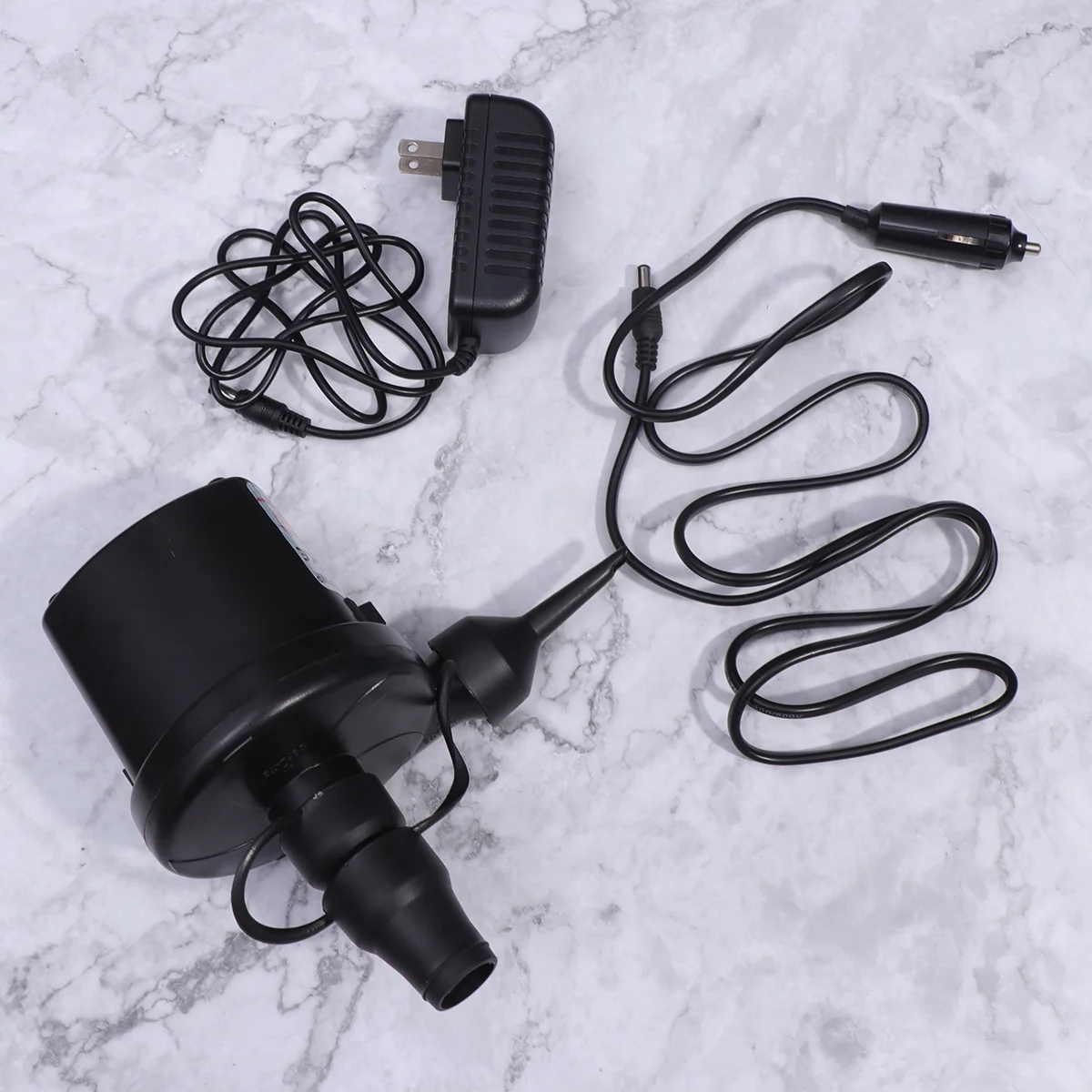 

Air Pump Simple Practical Durable Inflator Pump for Car Home (Original American Wire gauge, US Plug)