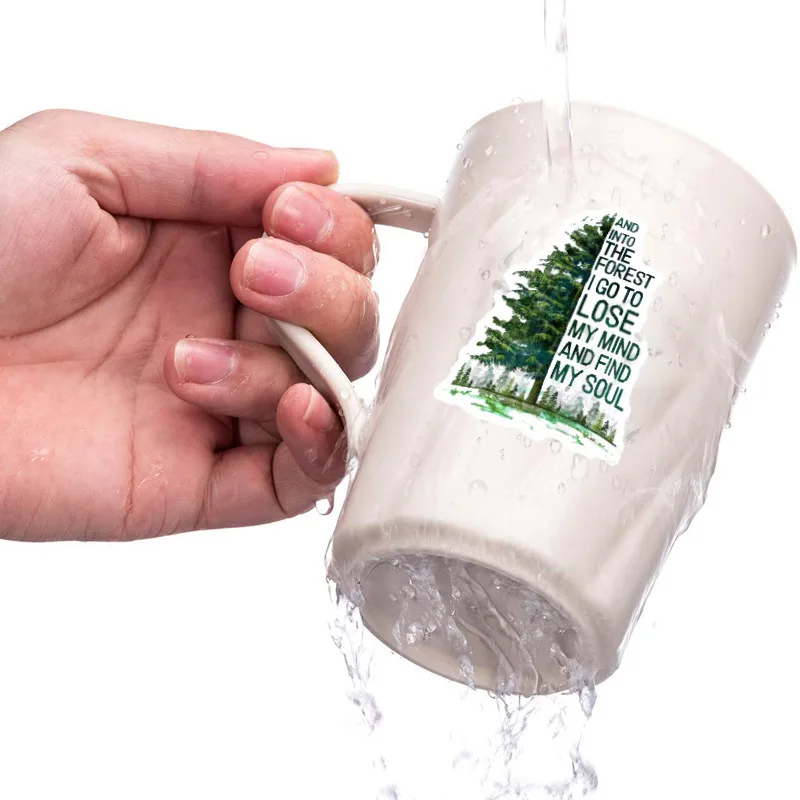 10/30/50 шт. водонепроницаемые наклейки для ноутбука мотоцикла багажа сноуборда