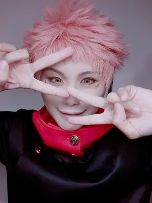 Парик для косплея из аниме джутсу термостойкий коротких синтетических волос